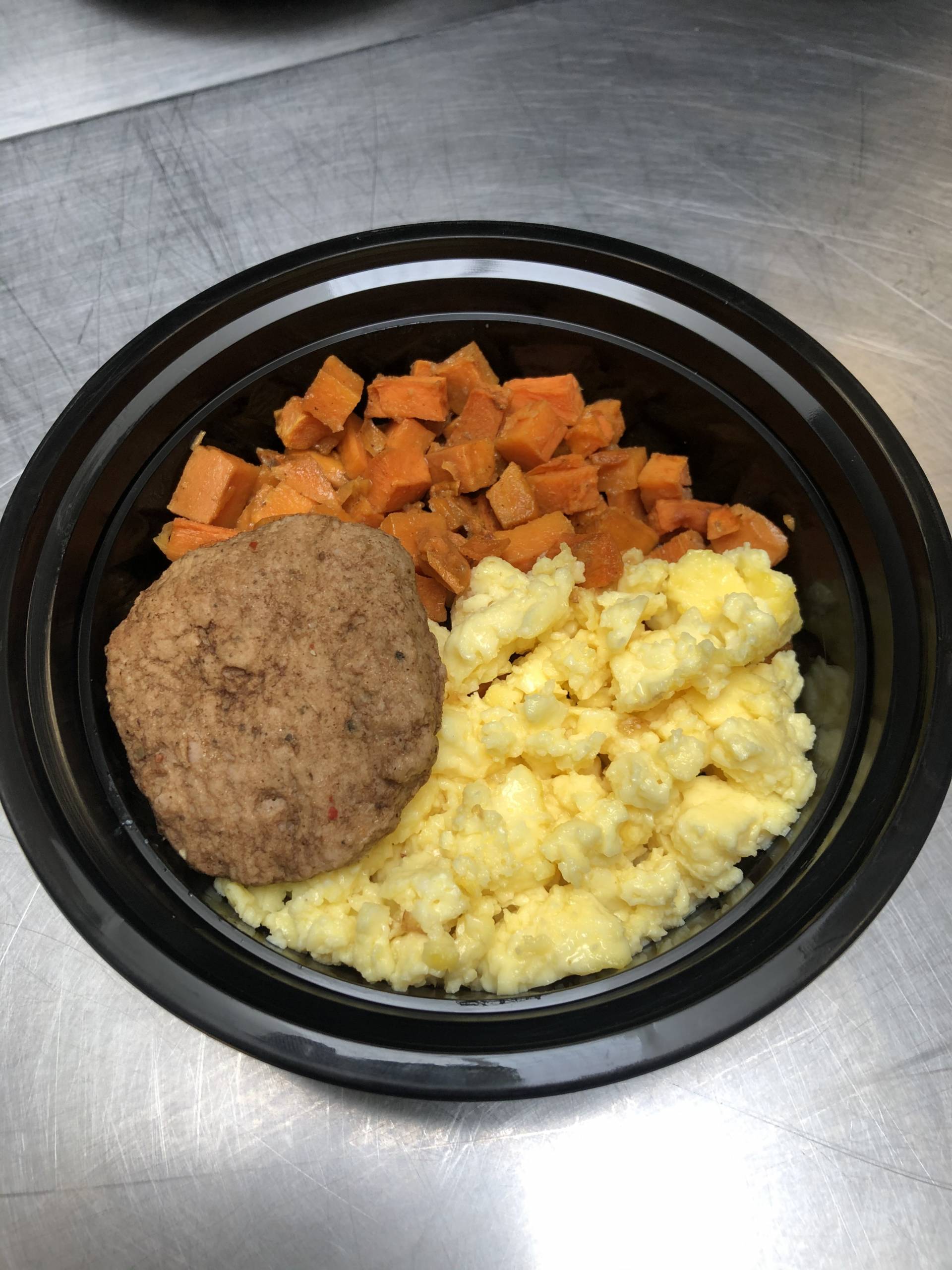 Sausage Egg and Sweet Potato Scramble Fit Fix Meals